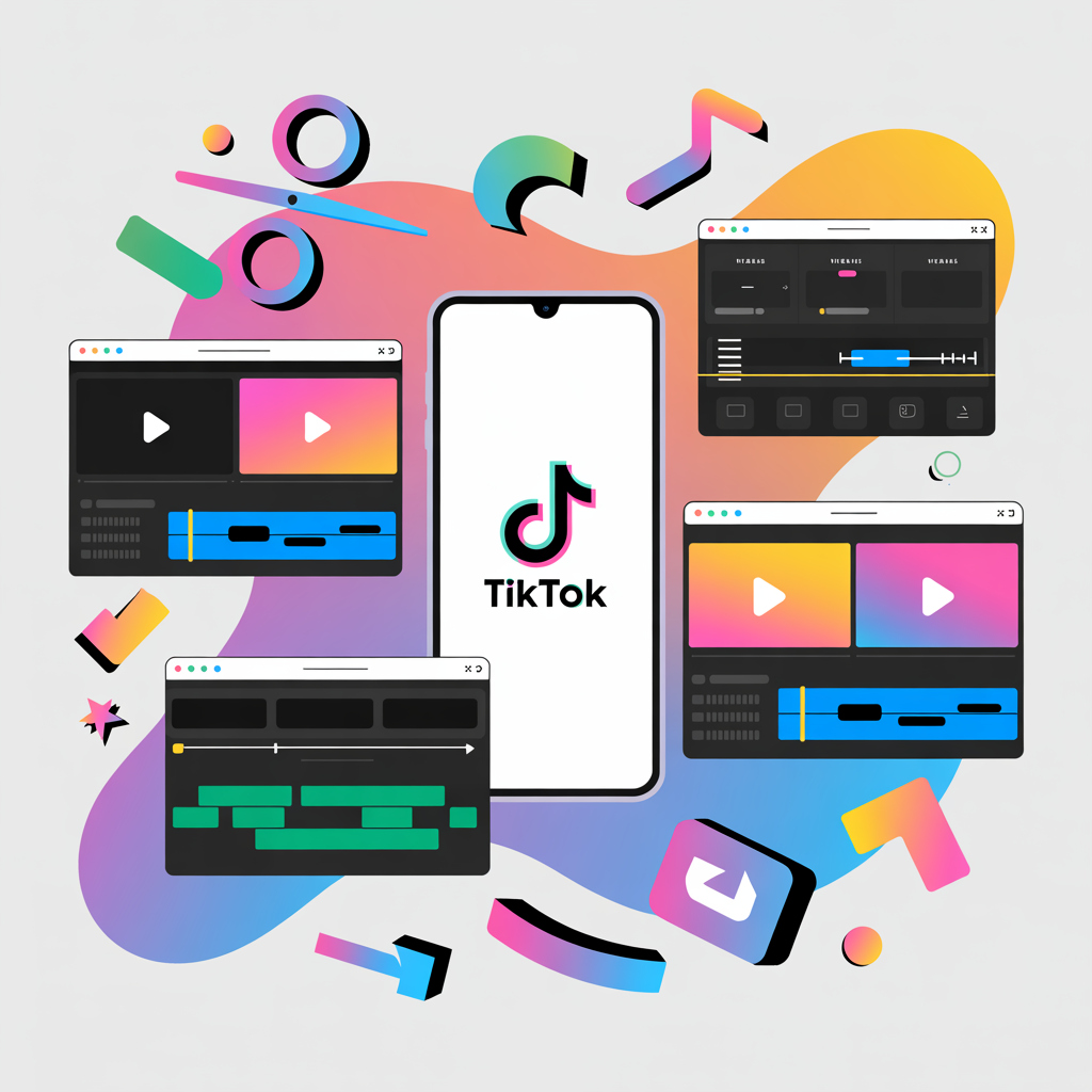 В каких приложениях делают и обрезают видео для Тик Ток