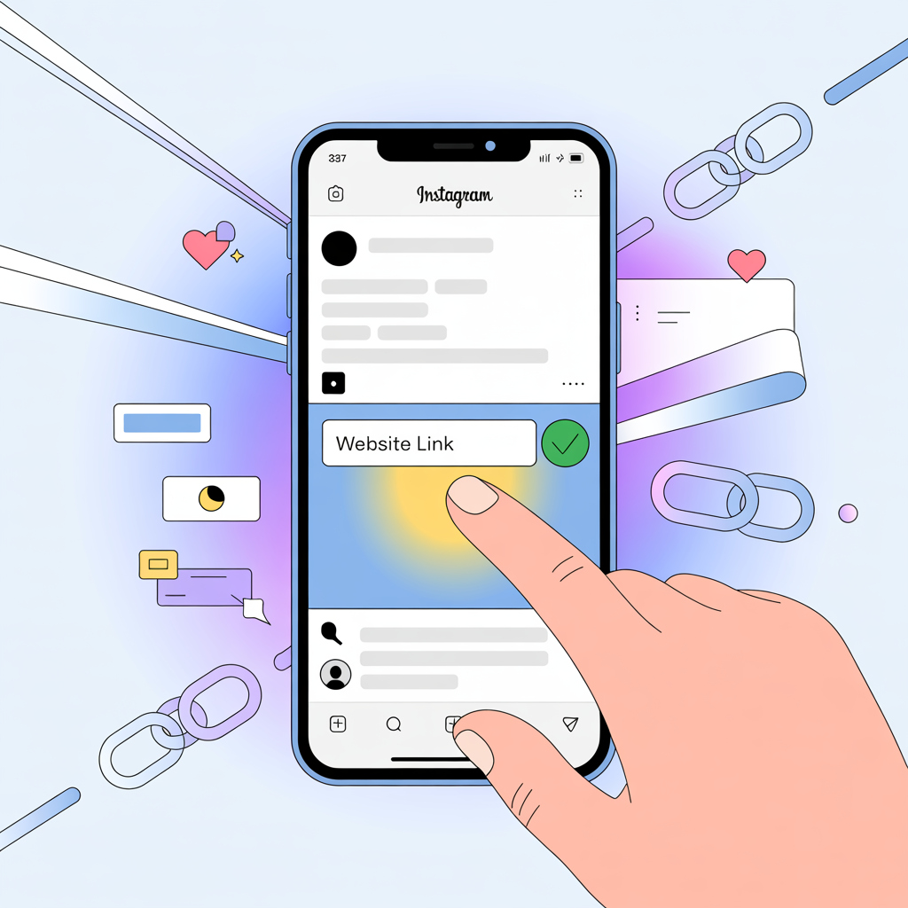 Как добавить ссылку в Инстаграм в шапку профиля